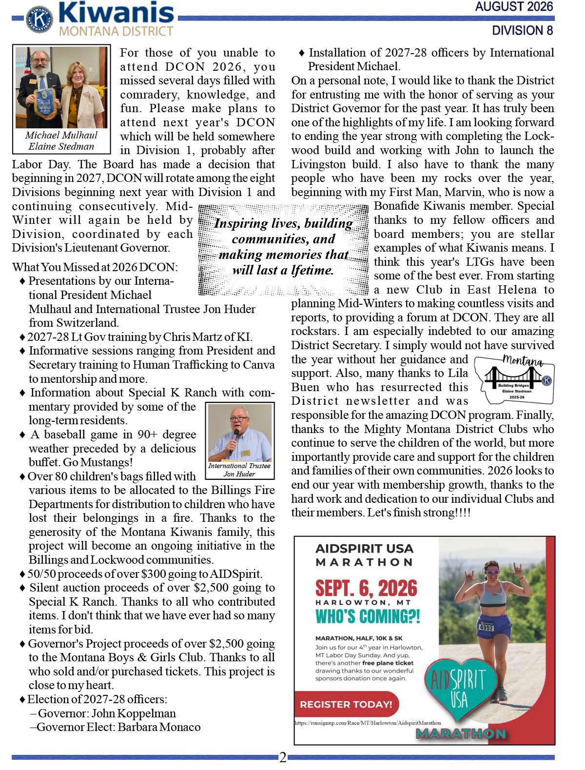 2026 August Newsletter Page 2