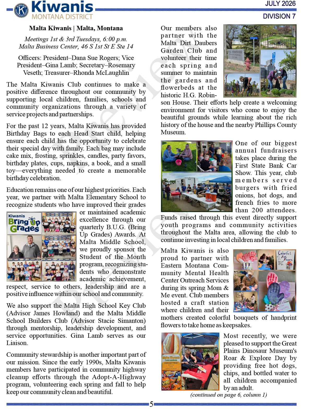 2026 July Newsletter Page 5