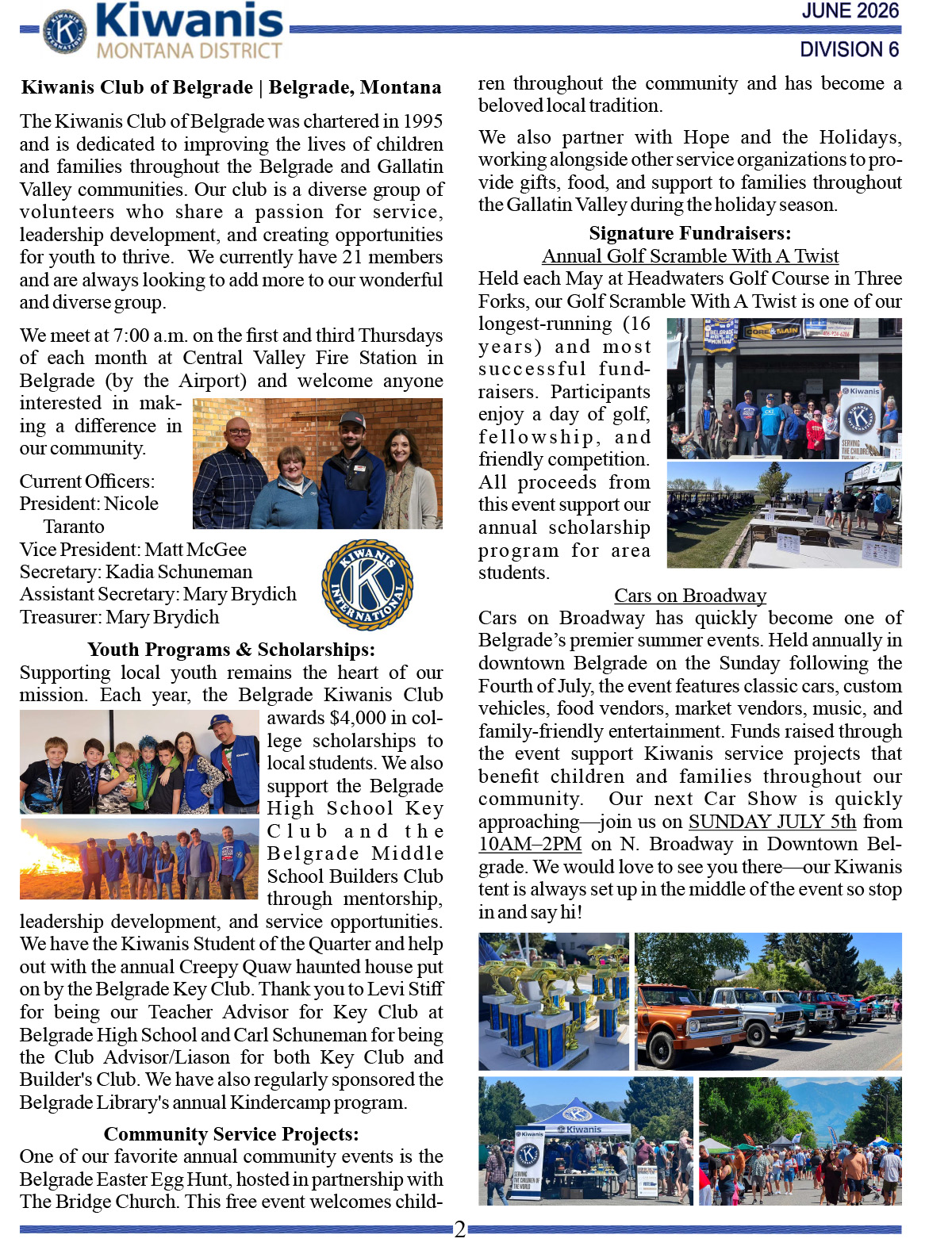 2026 June Newsletter Page 2