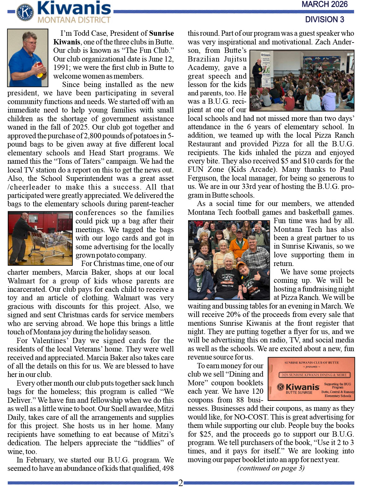 2026 March Newsletter Page 2